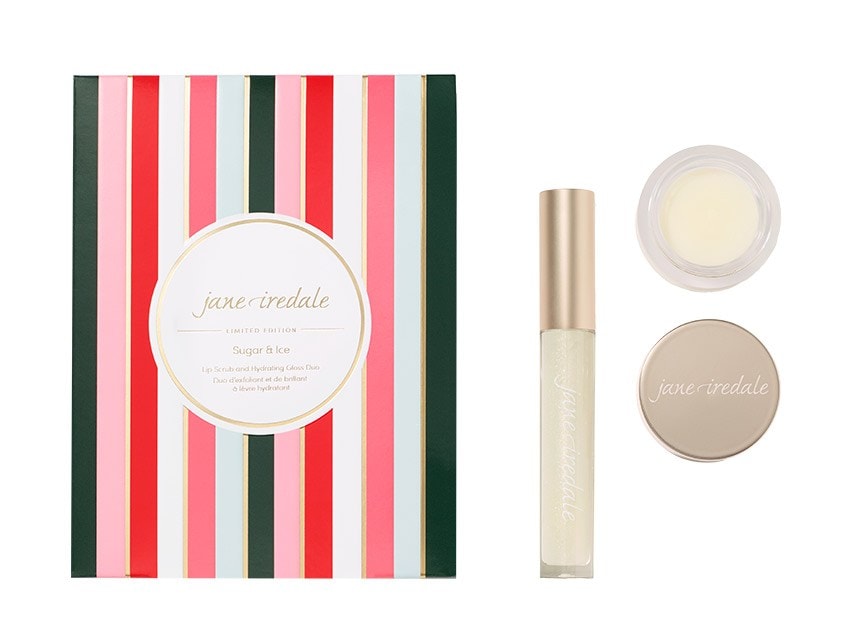 jane iredale Sugar &amp; Ice HydroPure Lip Gloss and Lip Scrub Duo - Limited Edition