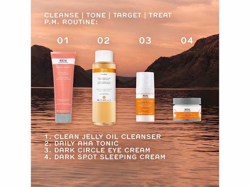 REN Clean Skincare Ready Steady Glow Daily AHA Tonic LovelySkin