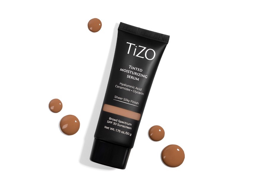 TiZO Tinted Moisturizing Serum SPF 30 Sunscreen - Deep