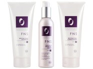 Osmotics FNS Revitalizing Shampoo, Conditioner, and Encore Follicle Nutrient Serum Package