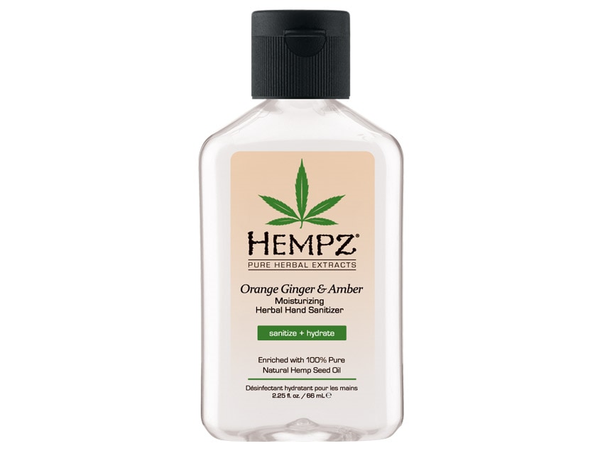 Hempz Orange Ginger & Amber Herbal Hand Sanitizer - Travel Size