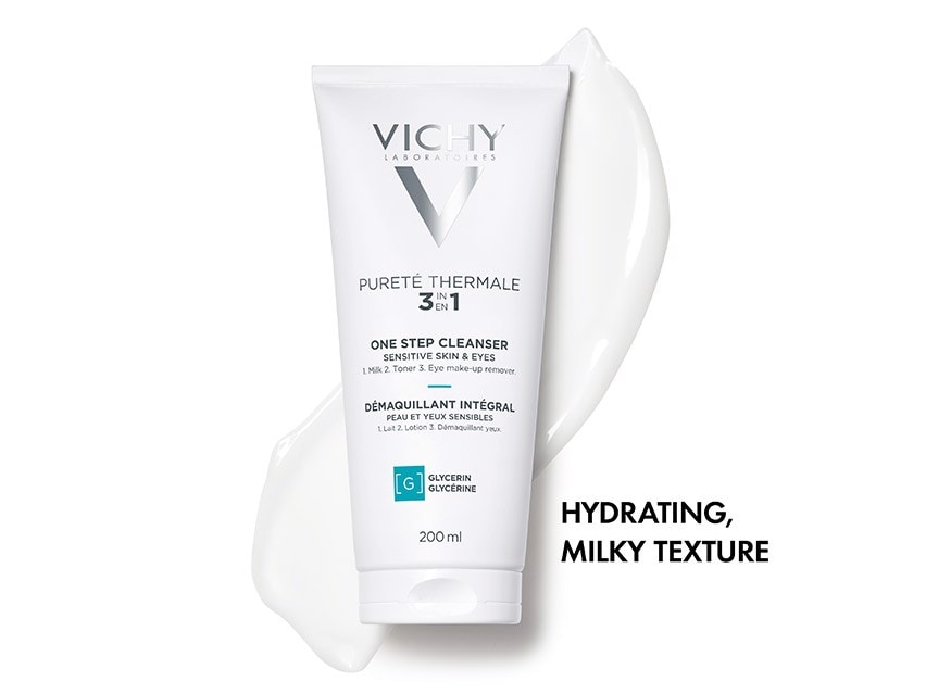 Vichy Pureté Thermale 3-in-1 One Step Cleanser - 200mL