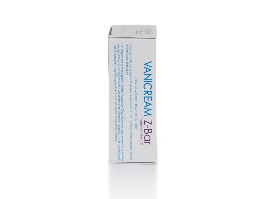 Vanicream Z-Bar (Pyrithione Zinc 2%) Medicated Cleansing Bar