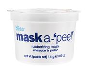 bliss mask a-’peel’  Radiance Revealing Rubberizing Mask Single Application