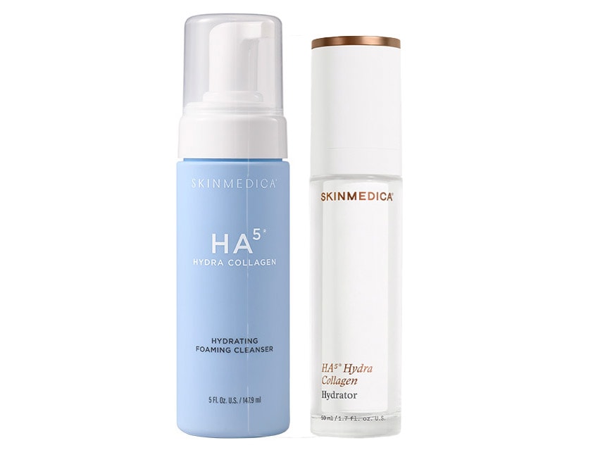 SkinMedica HA5 Hydra Collagen Foaming Cleanser & Hydrator Duo