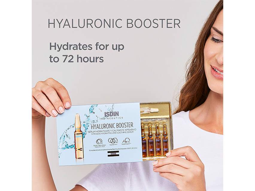 ISDIN Isdinceutics Hyaluronic Booster Ampoules - 10 Ampoules