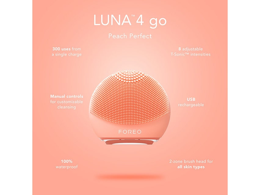 FOREO LUNA 4 go - Peach Perfect