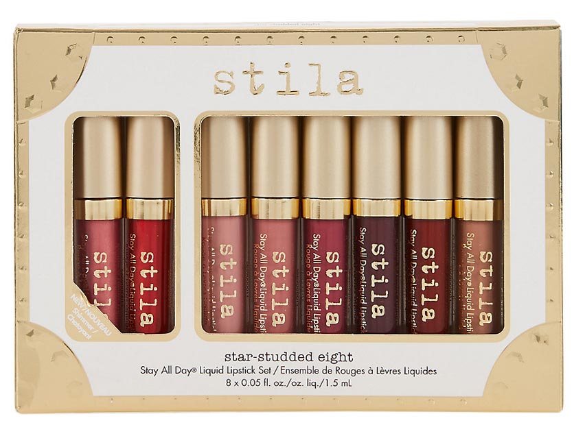 Stila Star-Studded Eight - Stay All Day Liquid Lipstick Set