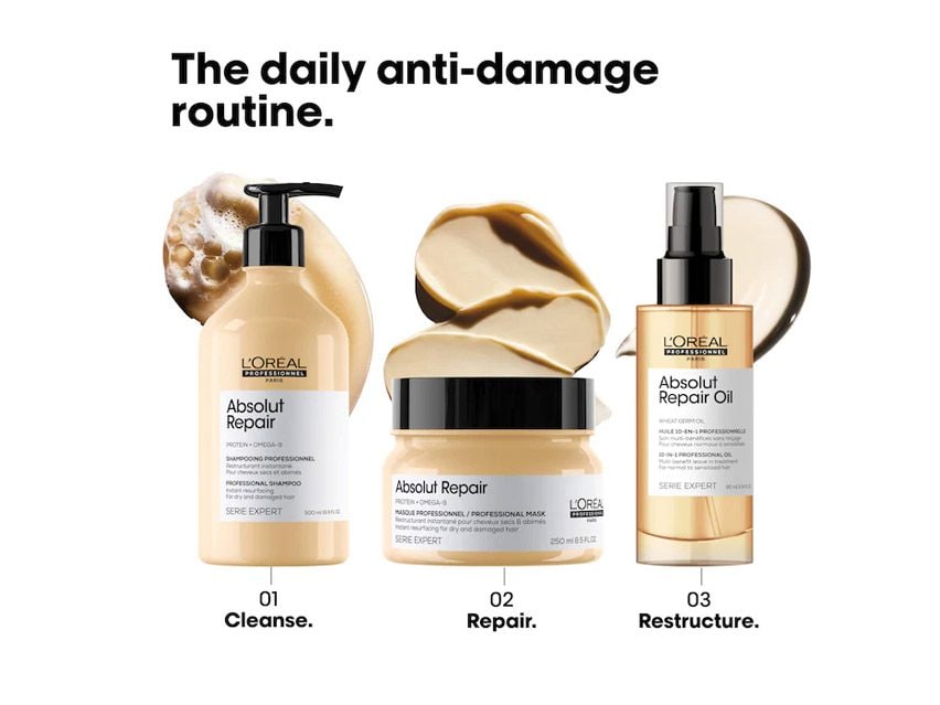 L&#39;Oreal Professionnel Absolut Repair Gold Quinoa + Protein Instant Resurfacing Masque