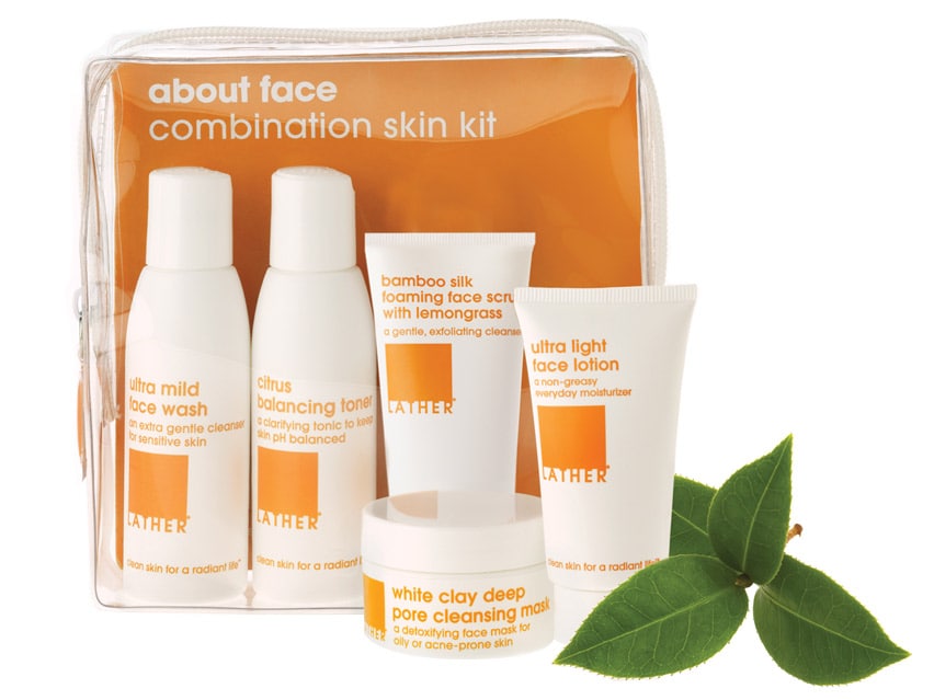 LATHER About Face Combination Skin Kit
