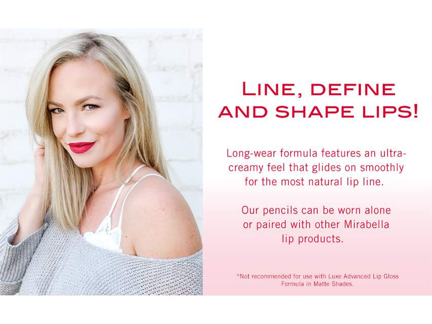 Mirabella Line and Define Retractable Lip Definer Pencil