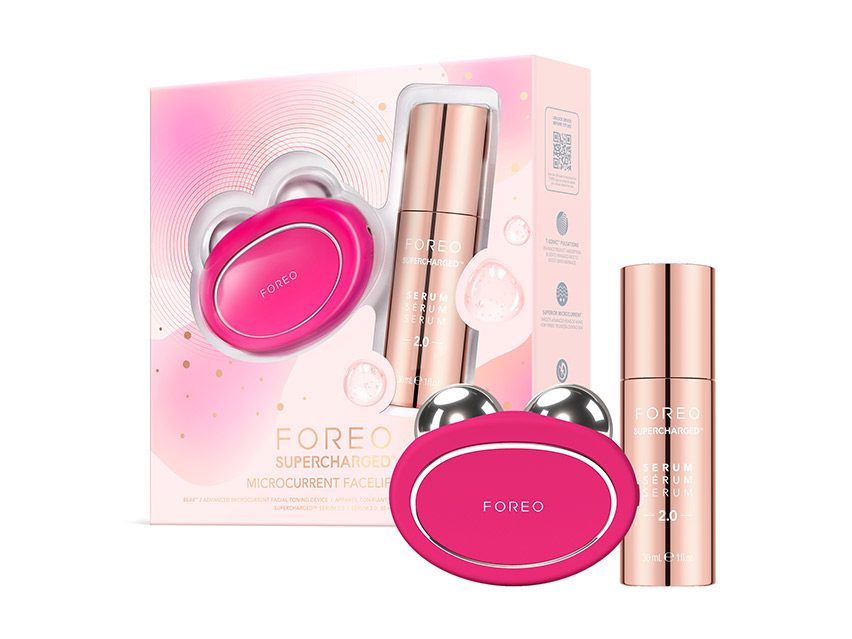 FOREO SUPERCHARGED Microcurrent Facelift Set