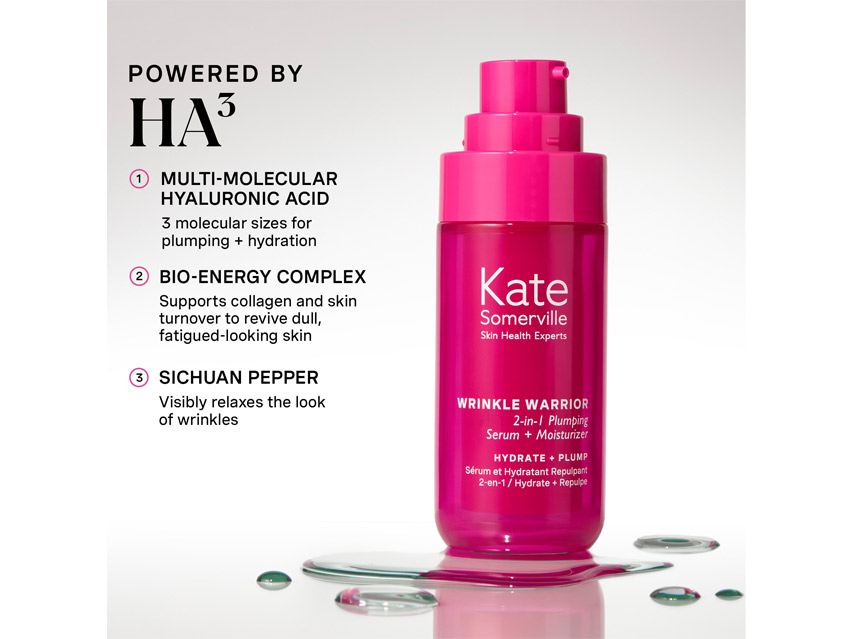 Kate Somerville Wrinkle Warrior 2-in-1 Plumping Moisturizer + Serum