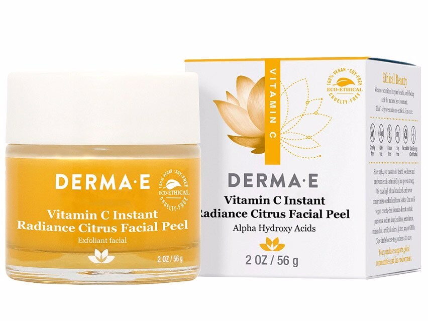 derma e Vitamin C Instant Radiance Citrus Facial Peel
