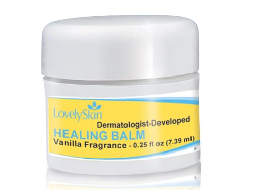 LovelySkin Healing Face Balm Vanilla 0.25 fl oz