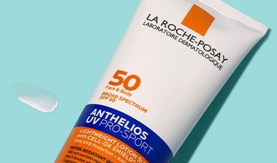 Stay protected outdoors with La Roche-Posay Anthelios Pro-Sport Sunscreen