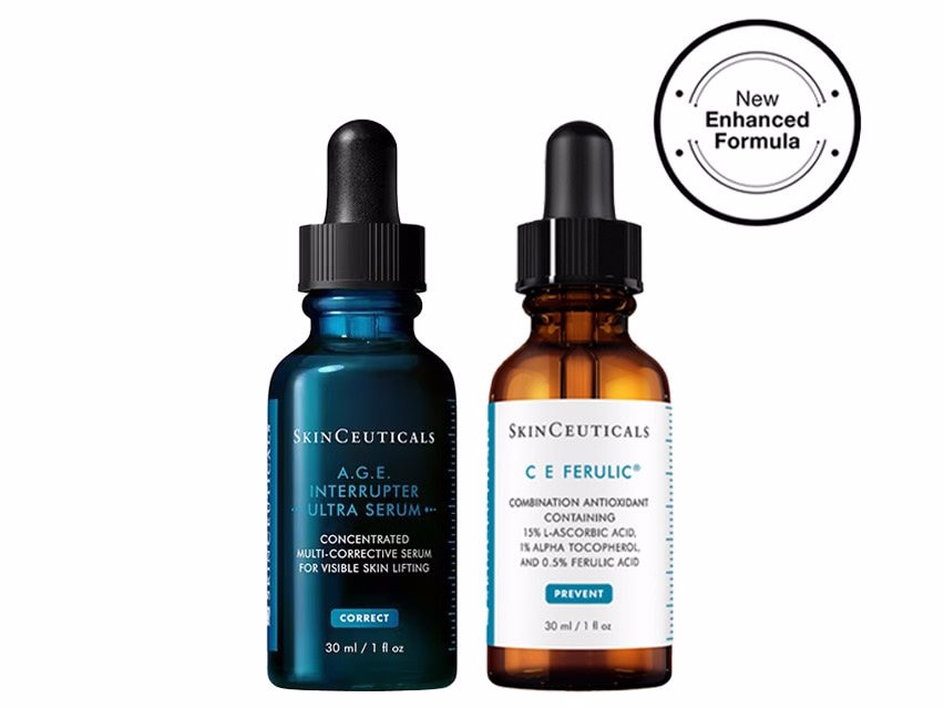 SkinCeuticals Lift & Firm Serum Duo with A.G.E Ultra & C E Ferulic - New Patent-Pending Formula