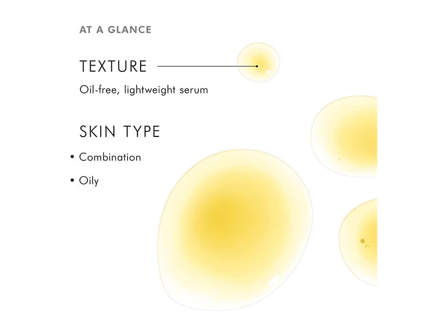 An infographic showing SkinCeuticals Discoloration Defense at a glance