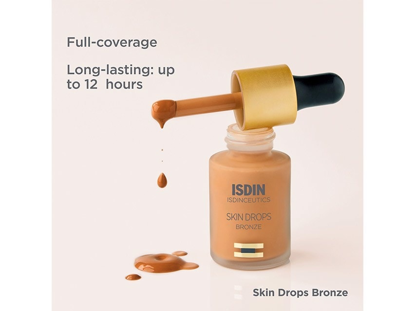 ISDIN, Makeup, Isdin Isdinceutics Skin Drops Bronze Foundation Nwt
