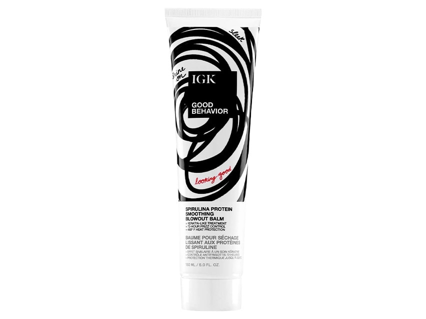 IGK Good Behavior Spirulina Protein Smoothing Blowout Balm