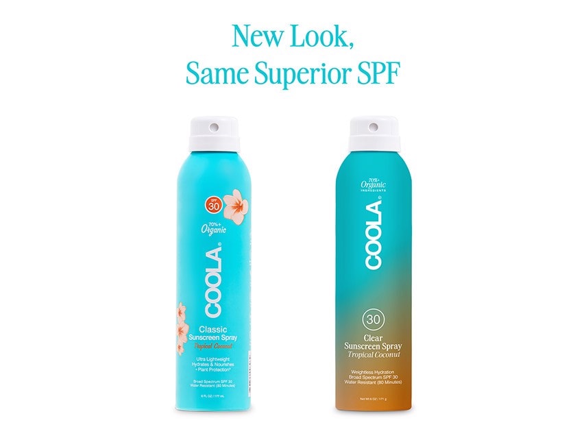 COOLA Organic Classic Body Sunscreen Spray SPF 30 - Tropical Coconut