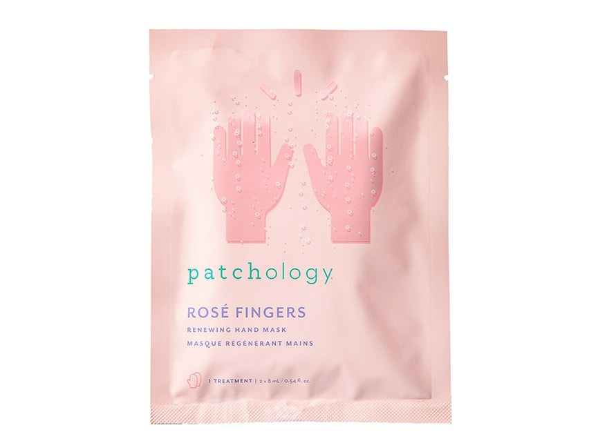 patchology Rose Fingers Renewing Hand Mask