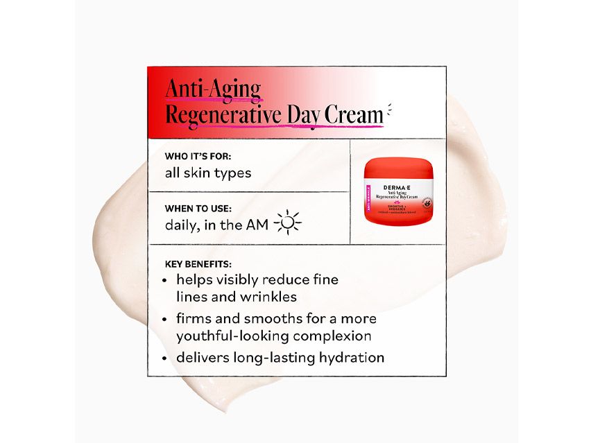 derma e Anti-Wrinkle Anti-Aging Regenerative Day Cream
