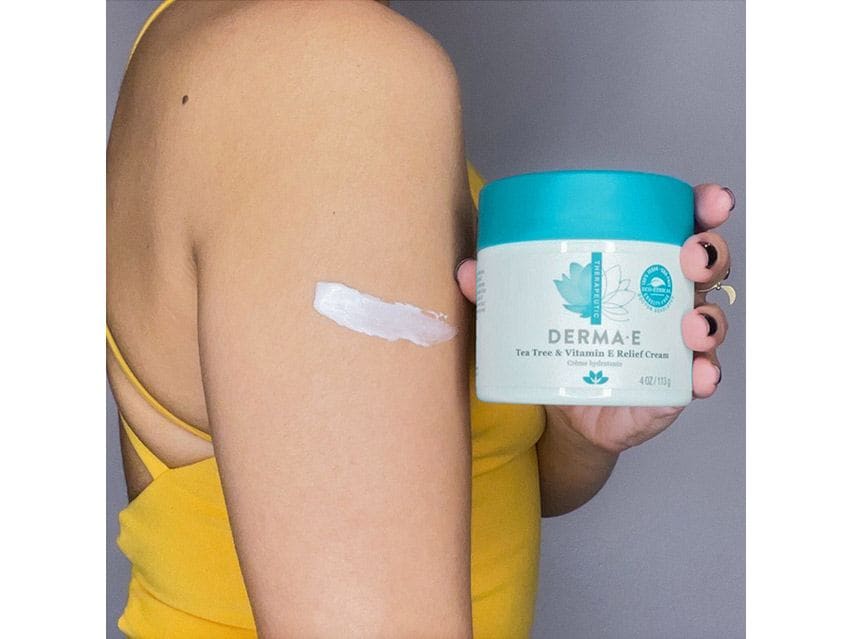 derma e Therapeutic Tea Tree &amp; Vitamin E Relief Cream