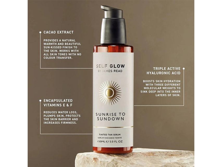 Self Glow by James Read Sunrise to Sundown Tinted Tan Serum
