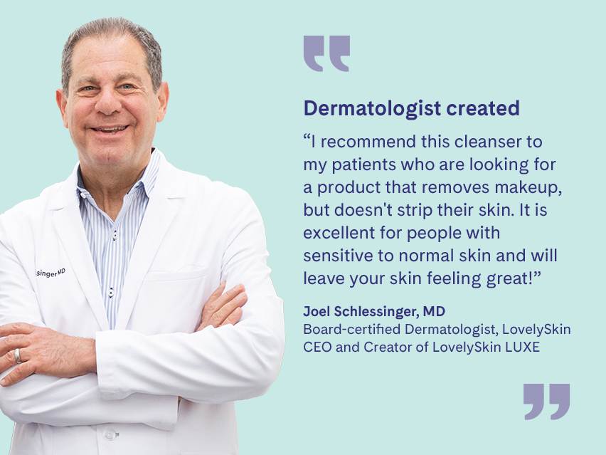 LovelySkin LUXE Gentle Cream Cleanser