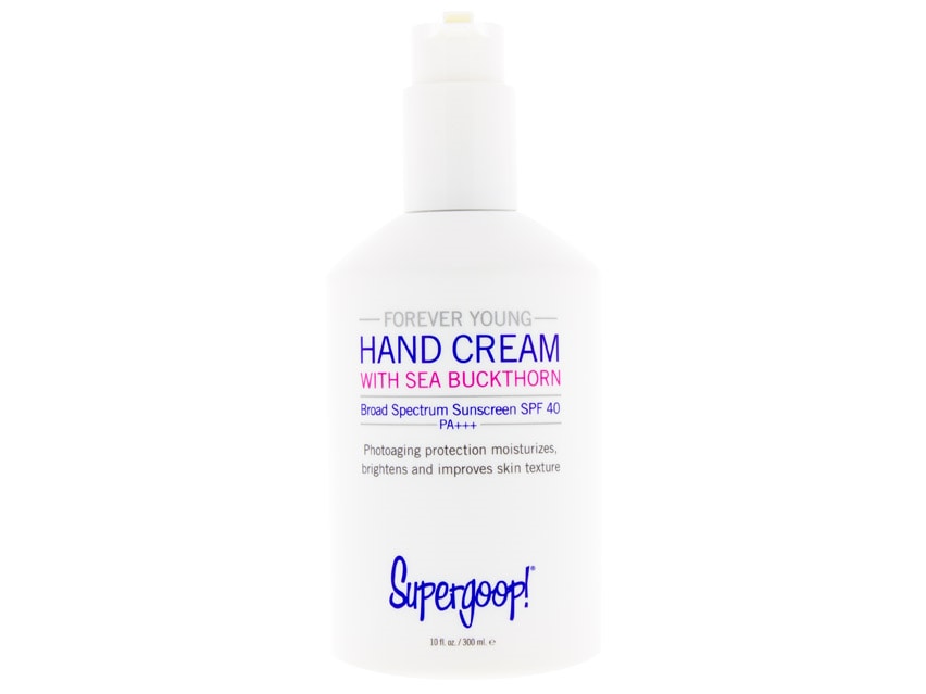Supergoop! Forever Young Hand Cream with Sea Buckthorn - 10 fl oz