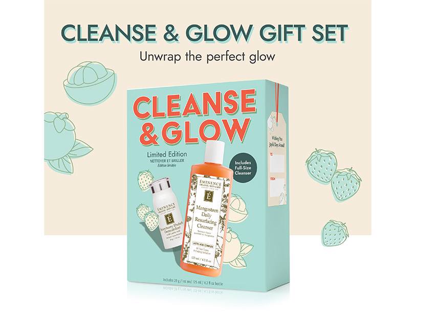 Eminence Organics Cleanse & Glow Duo - Limited Edition