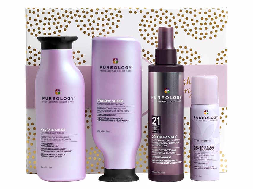 Pureology Hydrate Sheer Holiday Gift Set 2020 - Limited Edition ...