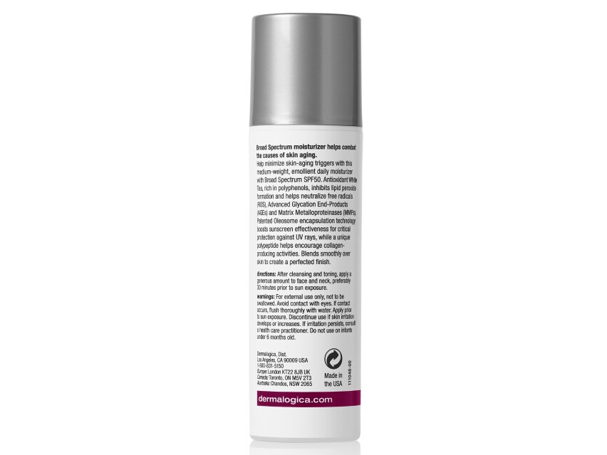 dermalogica spf 50 ingredients