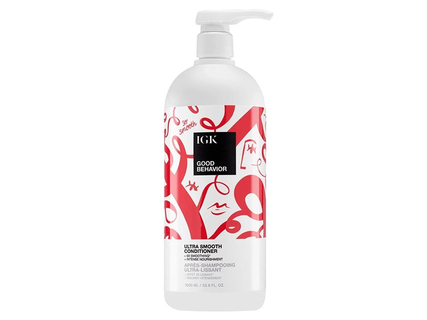 IGK Good Behavior Ultra Smooth Conditioner - 33.8 oz