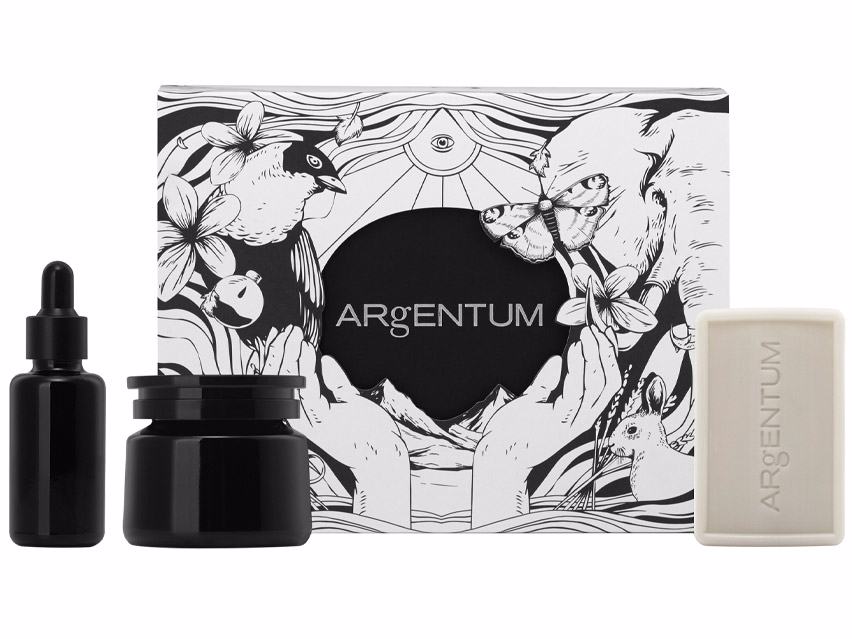 ARgENTUM coffret soins infinis All-Encompassing Trio For Your Skin