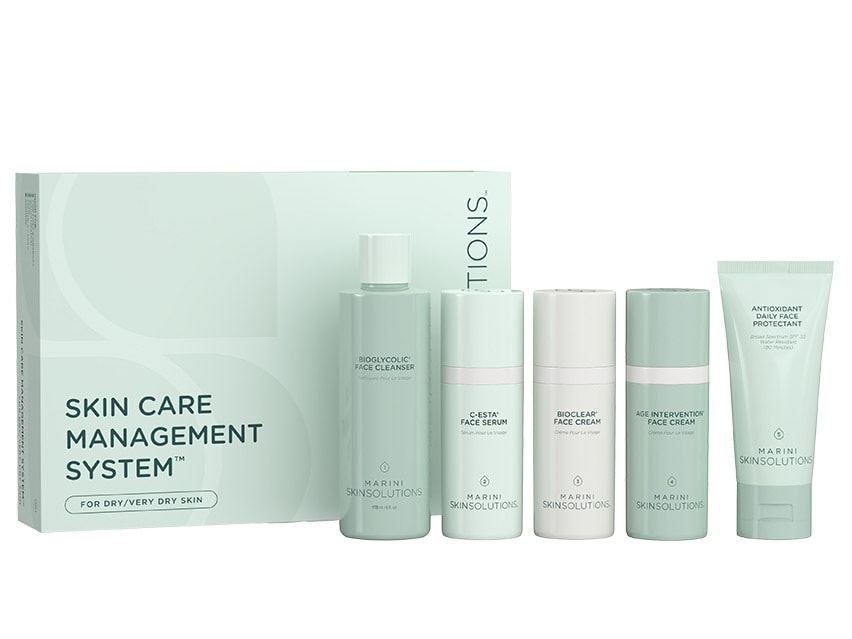 Marini SkinSolutions Skin Care Management System - Dry/Very Dry Skin with Antioxidant SPF 33