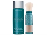 Colorescience Sunforgettable Total Protection Classic Face Shield + Brush SPF 50 Duo - Tan