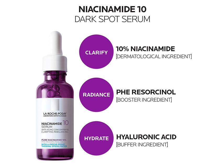 La Roche-Posay Niacinamide 10 Brightening and Anti-Aging Facial Serum