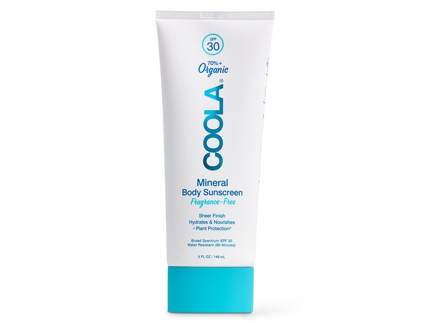 COOLA Organic Mineral Body Sunscreen SPF 30 - Fragrance-Free
