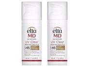 EltaMD UV Clear Broad-Spectrum SPF 46 Sunscreen Duo - Tinted