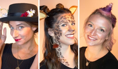 Halloween How-To: Three Glam Halloween Makeup Ideas