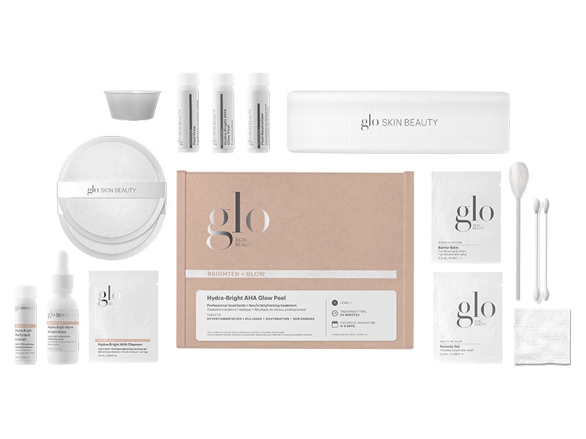 Glo Skin Beauty Hydra-Bright AHA Glow Peel Kit