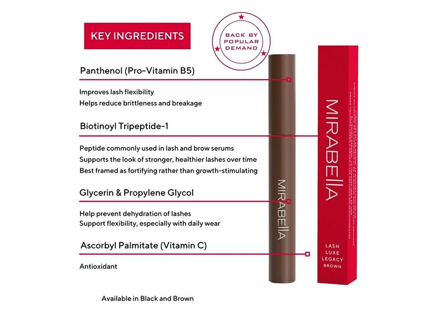 Mirabella Lash Luxe Legacy Mascara
