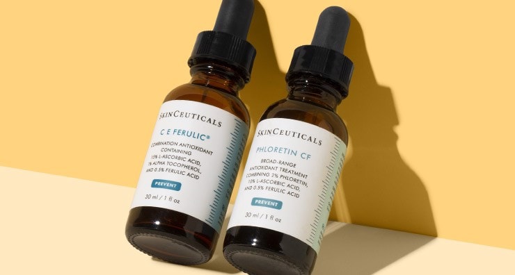Phloretin CF or C E Ferulic: Which SkinCeuticals Antioxidant Serum is Right for Me?