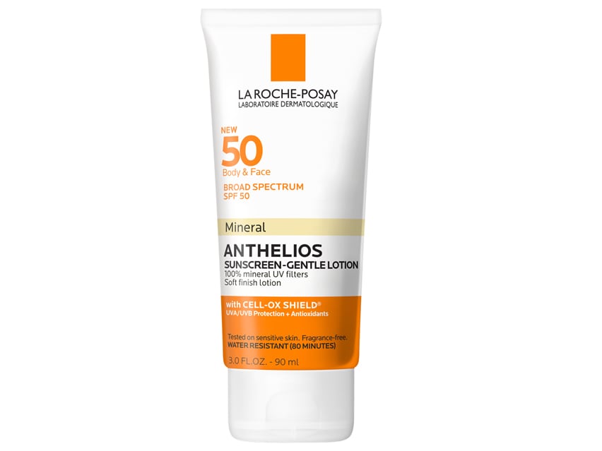 La Roche-Posay Anthelios Mineral Gentle Sunscreen Lotion SPF 50 - 3 oz Travel Size