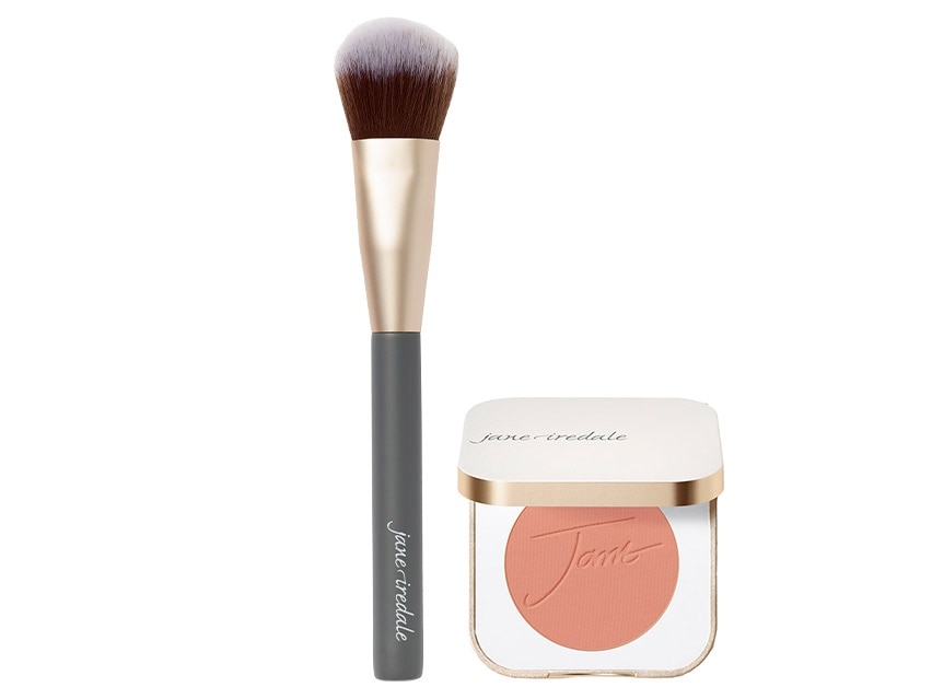 jane iredale PurePressed Blush and Cheek Brush duo