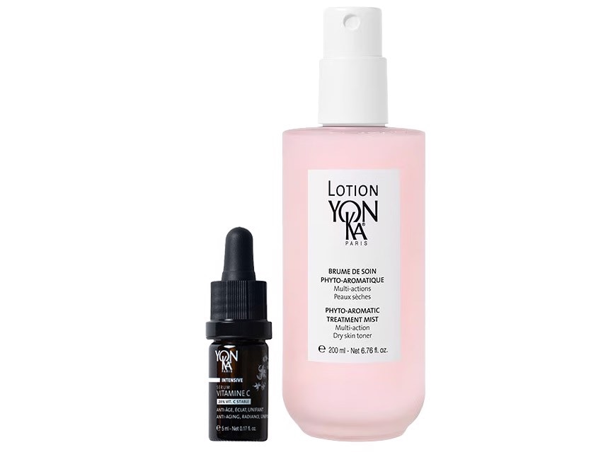 Yon-Ka Paris Vitamin C Serum C20 & Dry Skin Toner Mist Duo