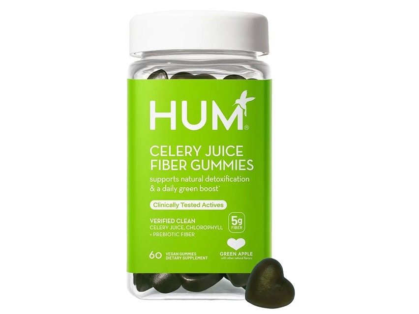 HUM Nutrition Celery Juice Fiber Gummies