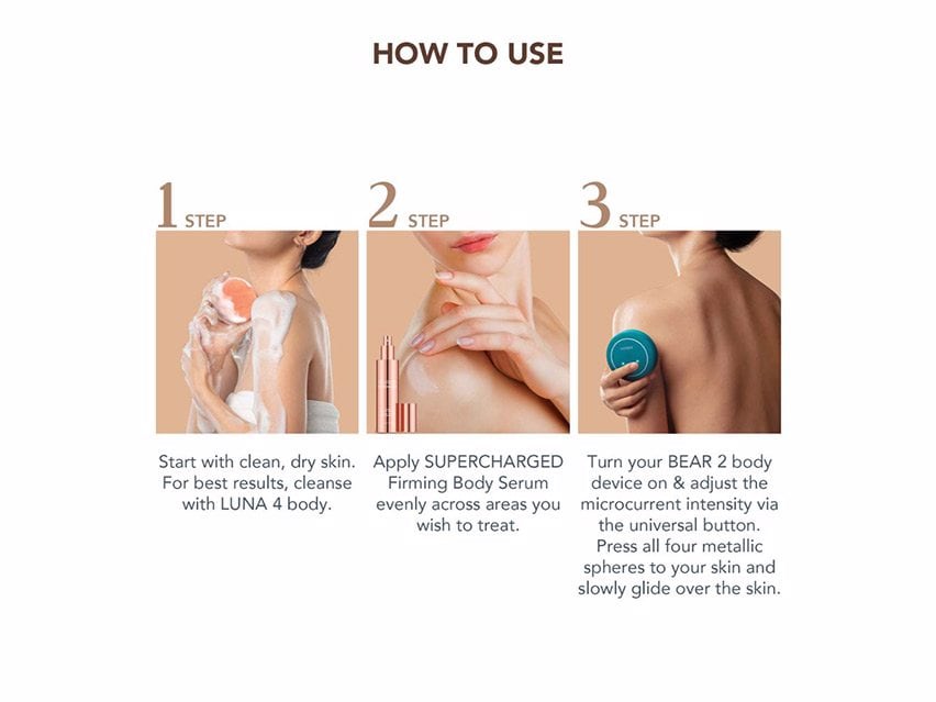 FOREO SUPERCHARGED Firming Body Serum